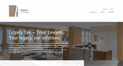 Desktop Screenshot of legacylawyers.com